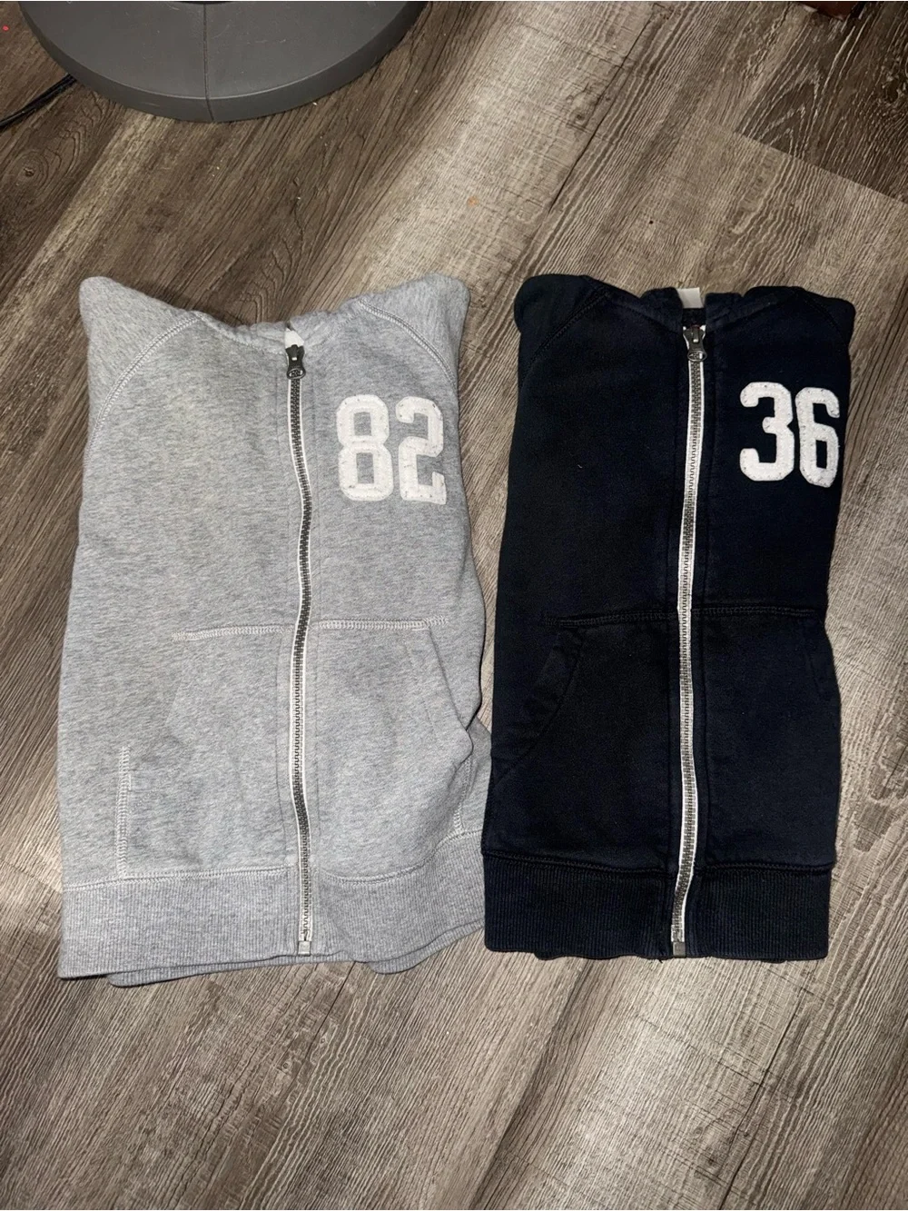 Carter’s Boys Full Zip Hoodie Lot Gray & Black Size 6